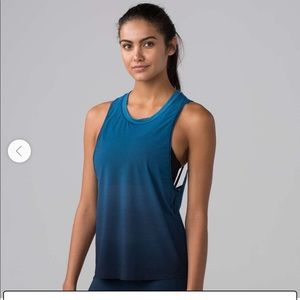 Blue Ombre Lululemon Tank Top 6